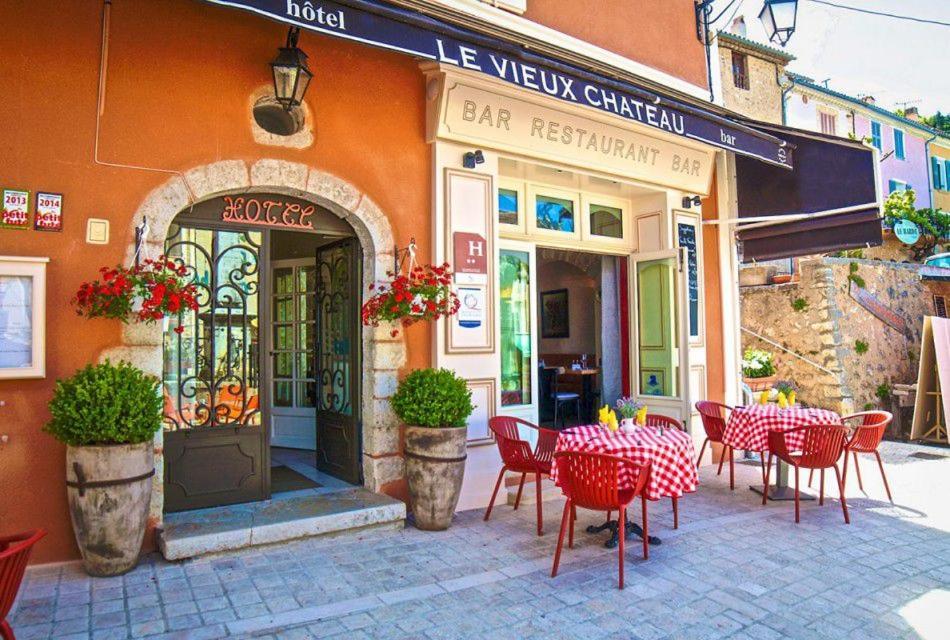 Le Vieux Chateau Aiguines Esterno foto