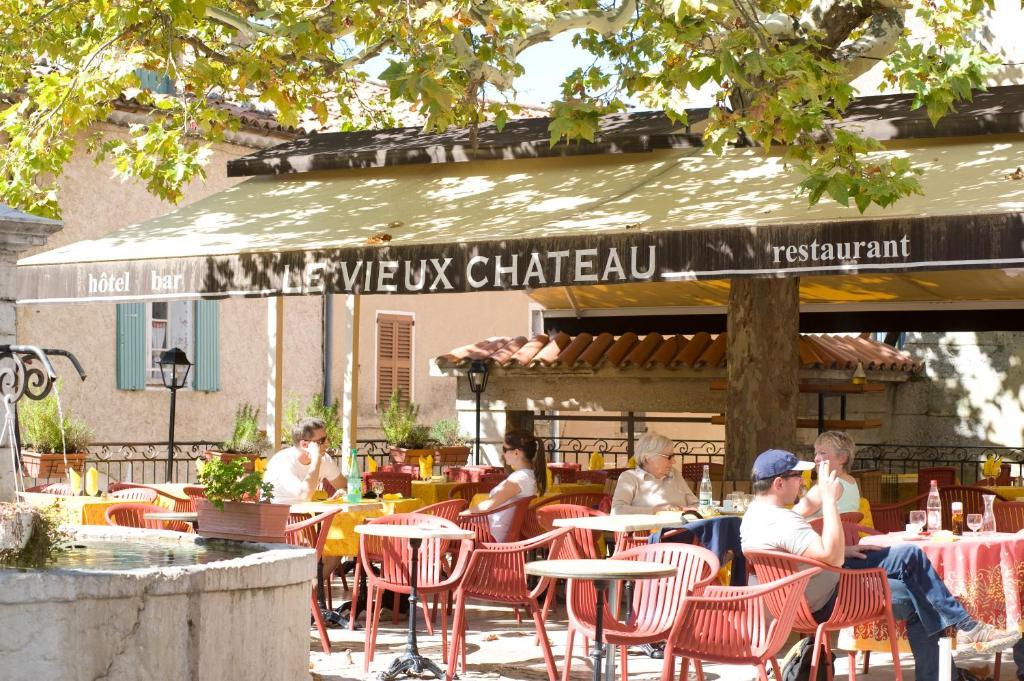 Le Vieux Chateau Aiguines Esterno foto